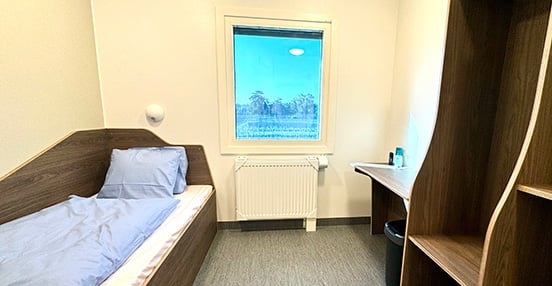 Bild på ett rum för vård i enskildhet